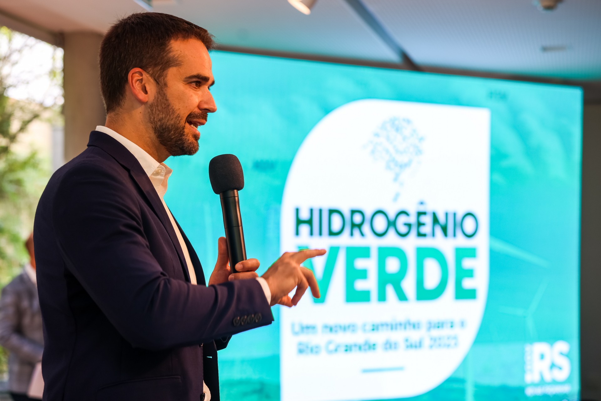 PORTO ALEGRE, RS, BRASIL, 16.02.2023 - Ato de Lançamento das Estratégias para o Hidrogênio Verde no Estado